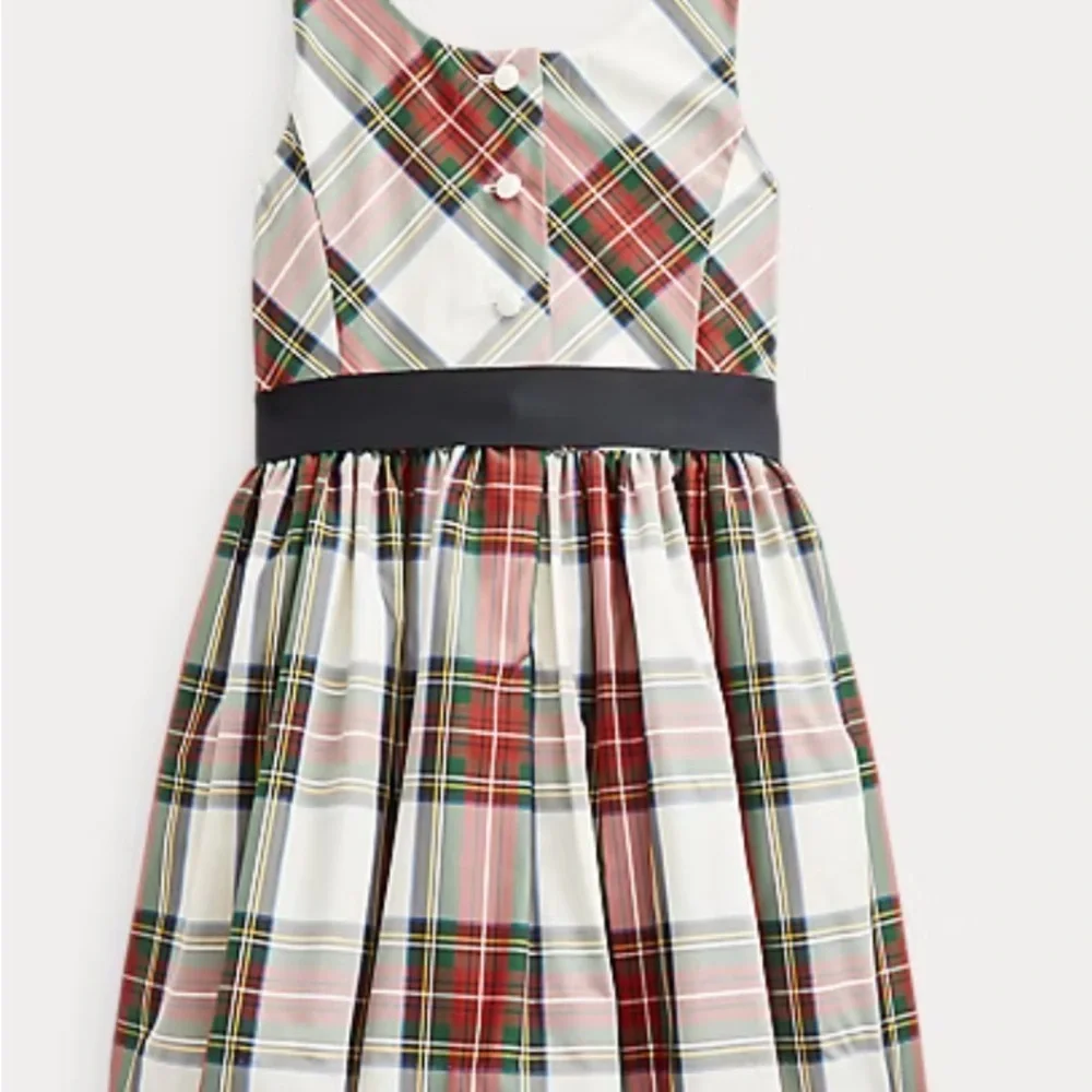 Polo by Ralph Lauren Plaid Fit-and-Flare Girl’s Dress size 5